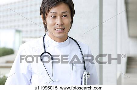 Stock Photography - Young Male Doctor. Fotosearch