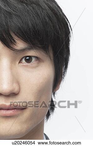 Young Man's Face View Large Photo Image Picture - Young Man's Face. Fotosearch
