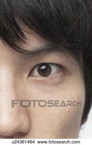 Young Man's Face View Large Photo Image Picture - Young Man's Face. Fotosearch