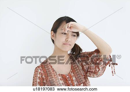 Young Woman Having Headache View Large Photo Image Stock Image - Young Woman Having Headache. Fotosearch
