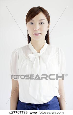 Stock Photograph - Young Woman. Fotosearch