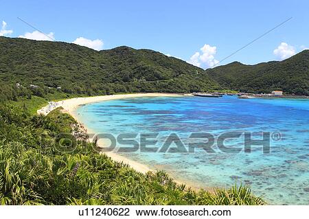 Aharen Beach View Large Photo Image Stock Image - Aharen Beach. Fotosearch