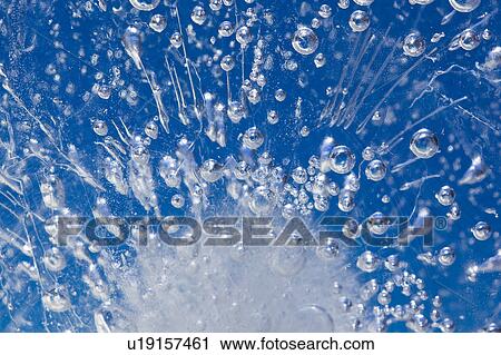 Air Bubbles in Frozen Water View Large Photo Image Stock Image - Air Bubbles in Frozen Water. Fotosearch