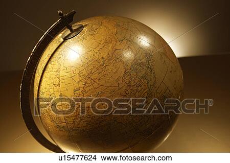 Picture - Antique globe. Fotosearch