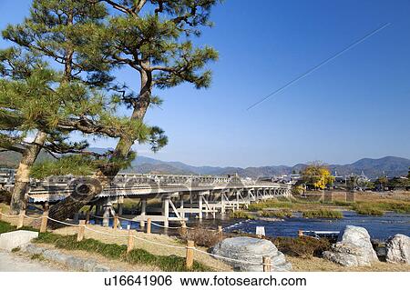 Arashiyama and Togetsu-kyo Bridge View Large Photo Image Stock Photograph - Arashiyama and Togetsu-kyo Bridge. Fotosearch