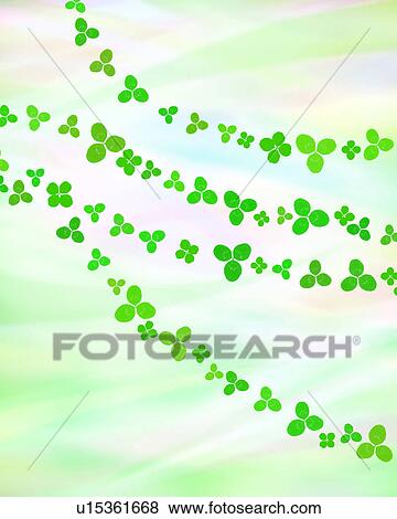 Background Image with Clover Leaves View Large Photo Image Stock Photo - Background Image with Clover Leaves. Fotosearch