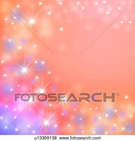 Stock Photo - Background of Twinkling Stars. Fotosearch