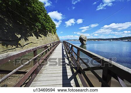 Boardwalk and Rock Formation View Large Photo Image Picture - Boardwalk and Rock Formation. Fotosearch