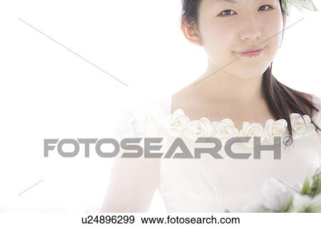 Bride holding a bouquet View Large Photo Image Stock Photo - Bride holding a bouquet. Fotosearch