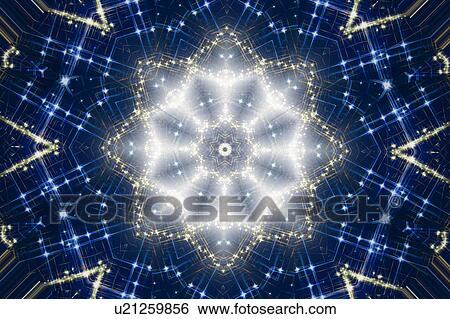 Christmas light Kaleidoscope View Large Photo Image Stock Photograph - Christmas light Kaleidoscope. Fotosearch