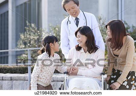Daughter and Granddaugther Visitng Woman in Hospital View Large Photo Image Stock Image - Daughter and Granddaugther Visitng Woman in Hospital. Fotosearch