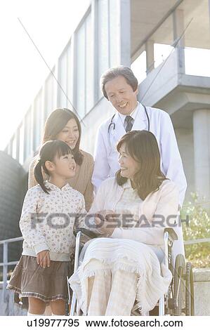 Daughter and Granddaugther Visitng Woman in Hospital View Large Photo Image Stock Photography - Daughter and Granddaugther Visitng Woman in Hospital. Fotosearch