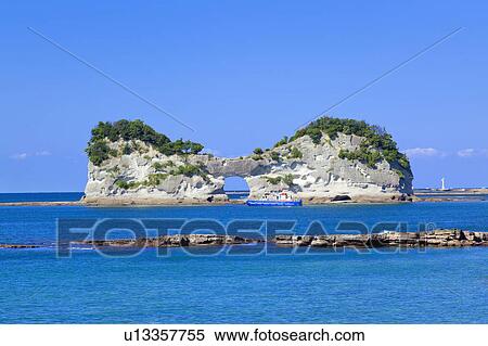 Engetsuto Rock Formation View Large Photo Image Stock Photography - Engetsuto Rock Formation. Fotosearch