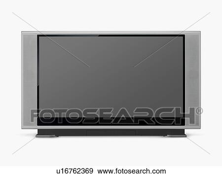 Stock Photo - Flat Screen TV. Fotosearch