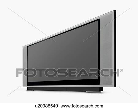 Stock Photo - Flat Screen TV. Fotosearch
