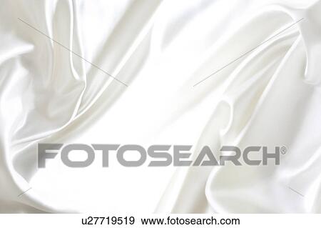 Stock Photo - Glossy White Cloth. Fotosearch