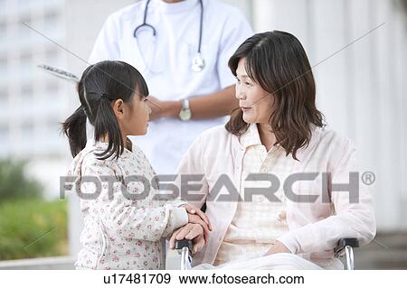 Granddaughter Visiting Granddmothe rin Hospital View Large Photo Image Stock Photo - Granddaughter Visiting Granddmothe rin Hospital. Fotosearch