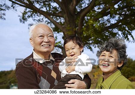 Grandparents and Grandson View Large Photo Image Stock Photograph - Grandparents and Grandson. Fotosearch