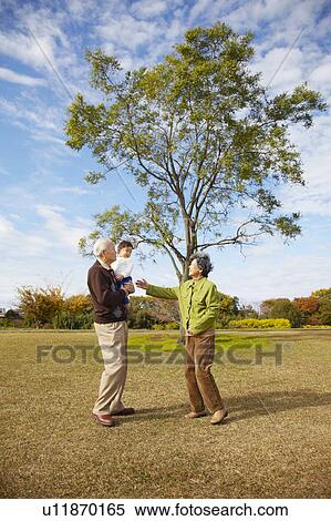 Grandparents and Grandson View Large Photo Image Stock Photography - Grandparents and Grandson. Fotosearch