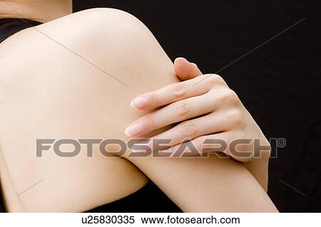 Stock Photography - Hand on Shoulder. Fotosearch