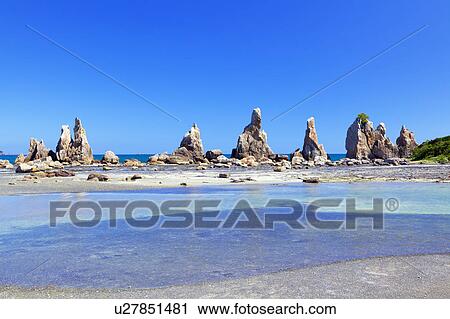 Hashikuiiwa Rock Formations View Large Photo Image Stock Image - Hashikuiiwa Rock Formations. Fotosearch