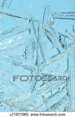 Stock Image - Ice Crystal. Fotosearch