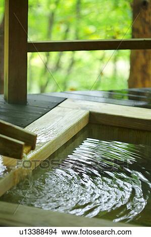 Japanese-style hot spring View Large Photo Image Picture - Japanese-style hot spring. Fotosearch