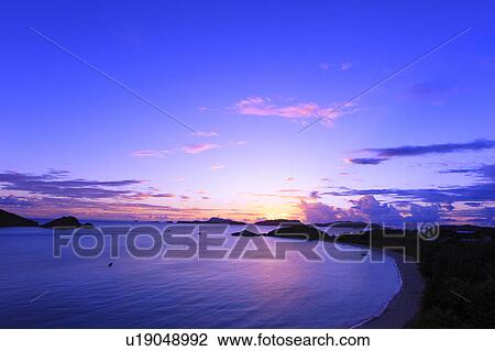 Stock Image - Kerama Islands and Tokashiki Island Coastline. Fotosearch