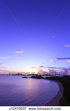 Stock Photo - Kerama Islands and Tokashiki Island Coastline. Fotosearch