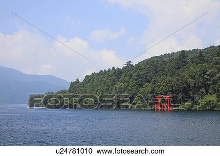 Lake Ashi-no-ko, Kanagawa Prefecture, Honshu, Japan View Large Photo Image Stock Image - Lake Ashi-no-ko, Kanagawa Prefecture, Honshu, Japan. Fotosearch