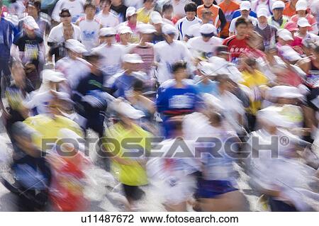 Stock Image - Marathon. Fotosearch