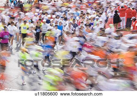 Stock Image - Marathon. Fotosearch