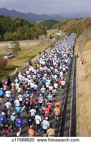 Stock Image - Marathon. Fotosearch