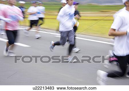 Stock Image - Marathon. Fotosearch