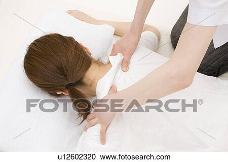 Stock Image - Massage. Fotosearch