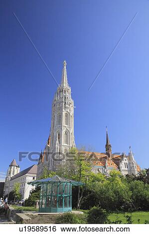 Mathias Church, Budapest, Hungary View Large Photo Image Stock Photograph - Mathias Church, Budapest, Hungary. Fotosearch