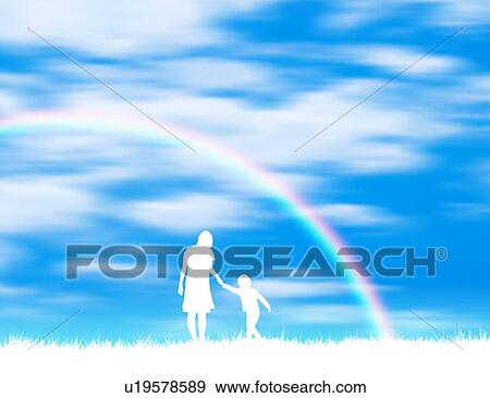 Mother and Child View Large Photo Image Stock Photo - Mother and Child. Fotosearch