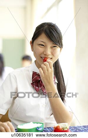 School Student Having Lunch View Large Photo Image Stock Image - School Student Having Lunch. Fotosearch