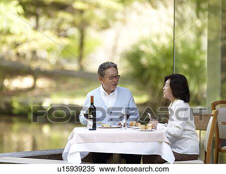 Senior Couple Having Afternoon Tea View Large Photo Image Stock Photography - Senior Couple Having Afternoon Tea. Fotosearch