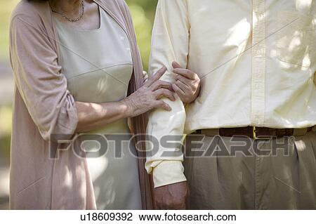 Senior Couple in Park View Large Photo Image Stock Image - Senior Couple in Park. Fotosearch
