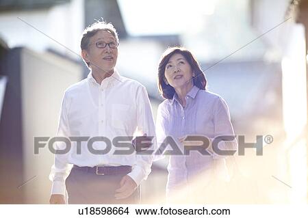 Senior Couple Sightseeing View Large Photo Image Picture - Senior Couple Sightseeing. Fotosearch