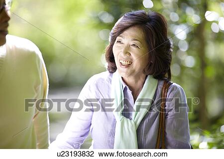 Senior Woman with Her Husband View Large Photo Image Stock Image - Senior Woman with Her Husband. Fotosearch