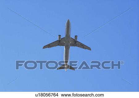 Single Airplane View Large Photo Image Picture - Single Airplane. Fotosearch