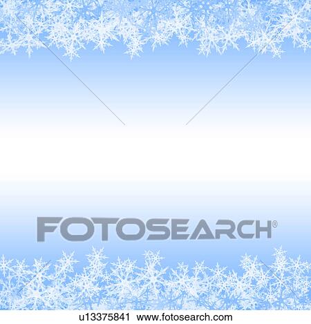 Stock Image - Snowflakes. Fotosearch