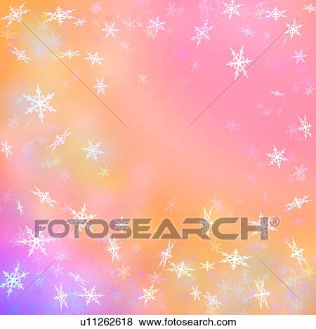 Stock Photo - Snowflakes. Fotosearch