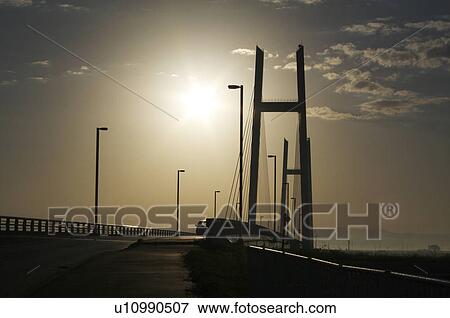 Stock Photo - Tappu Ohashi in the Morning. Fotosearch