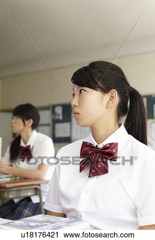 Teenage Girl in Classroom View Large Photo Image Stock Image - Teenage Girl in Classroom. Fotosearch