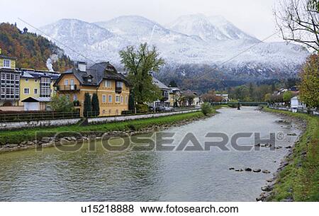 Stock Photo - Traun River. Fotosearch