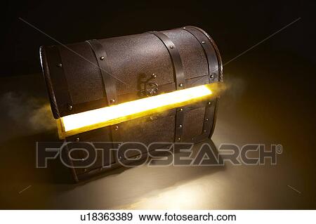 Treasure Chest View Large Photo Image Stock Photo - Treasure Chest. Fotosearch