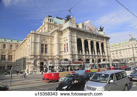 Stock Image - Vienna State Opera, Vienna, Austria. Fotosearch